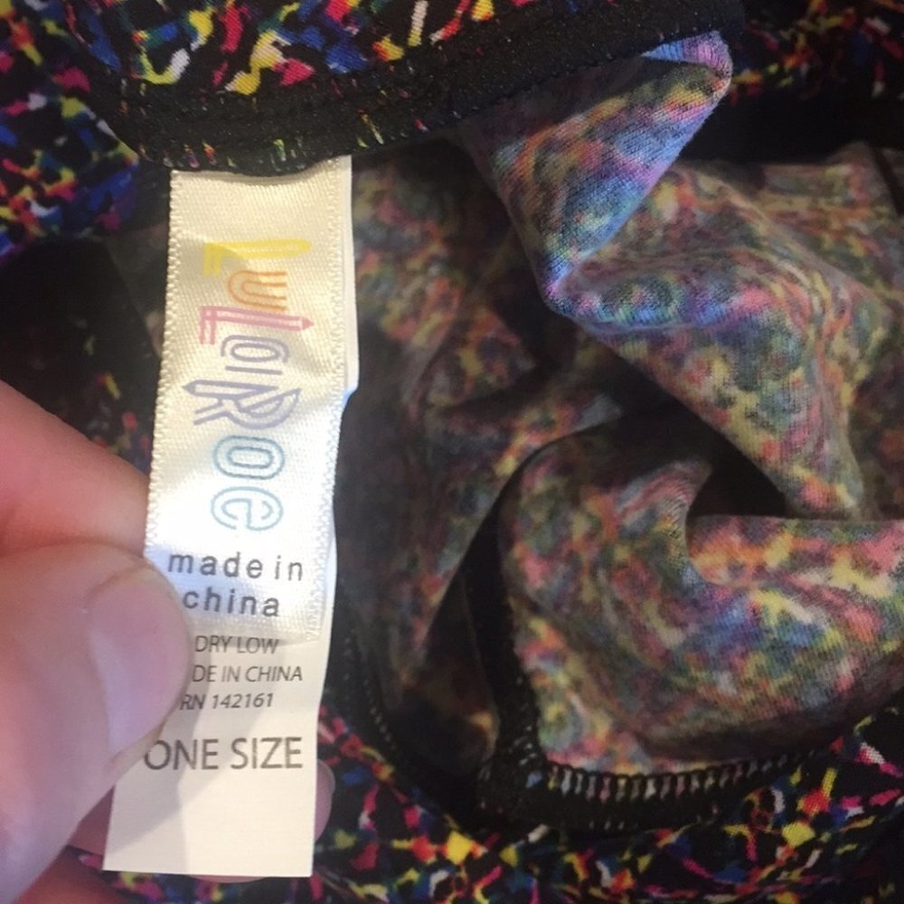 OS NWOT LuLaRoe Leggings DD11 1357 - Picture 3 of 3